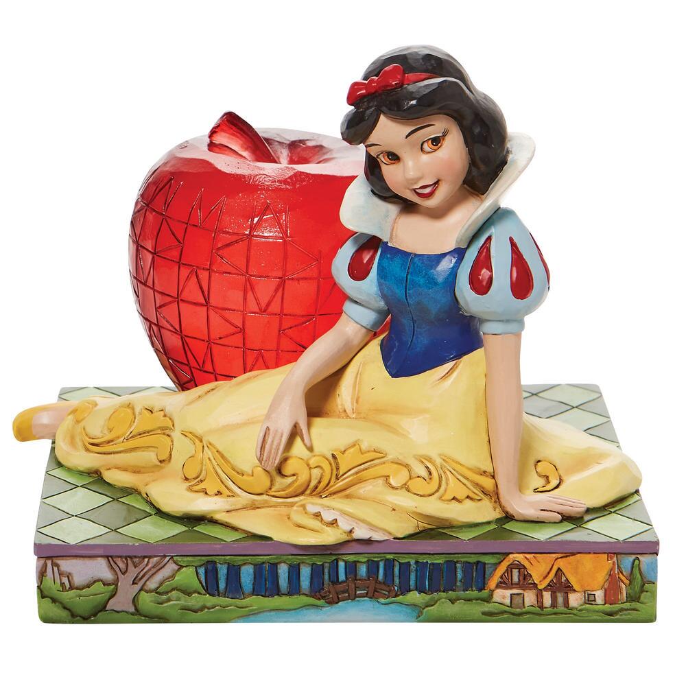 Pre-Order Disney Traditions Snow White & Apple Jim Shore Figurine